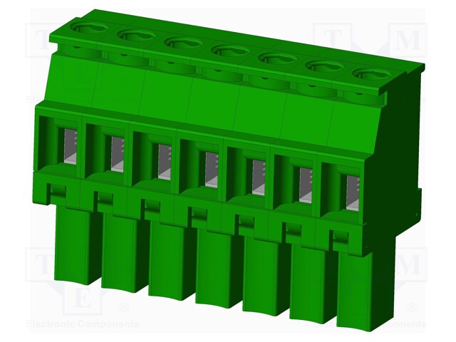 Connector: pluggable terminal block; plug; female; angled 90°