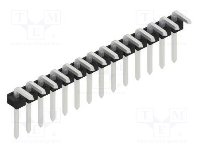 Connector: pin strips; pin header; male; PIN: 14; 2.54mm; THT; 1x14