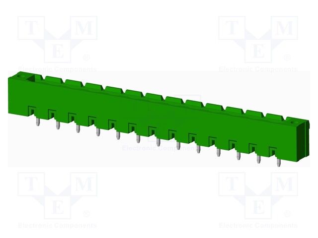 Connector: pluggable terminal block; socket; male; straight; THT