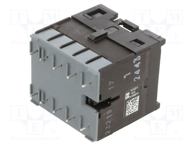 Contactor: 3-pole; NO x3; Auxiliary contacts: NO; 24VAC; 12A; B7