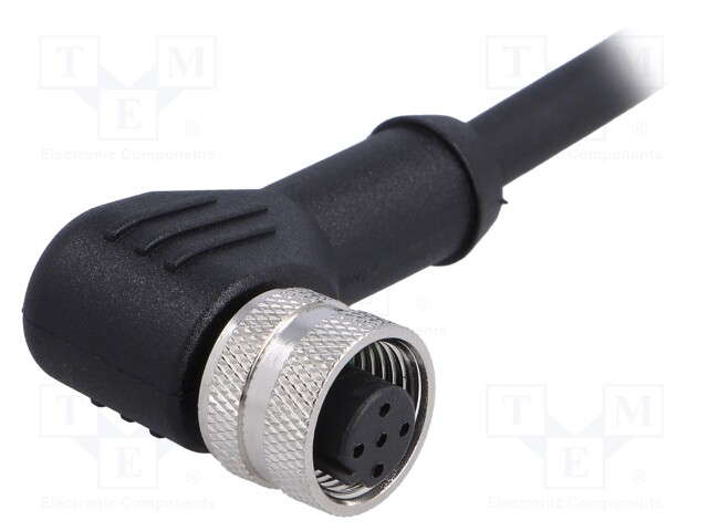Plug; M12; PIN: 5; female; B code-Profibus; IP65/IP67; 60V; 4A; 1m