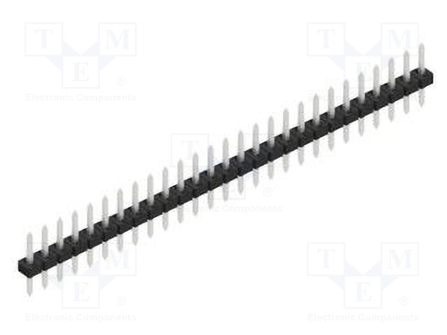 Connector: pin strips; pin header; male; PIN: 27; 2mm; THT; 1x27