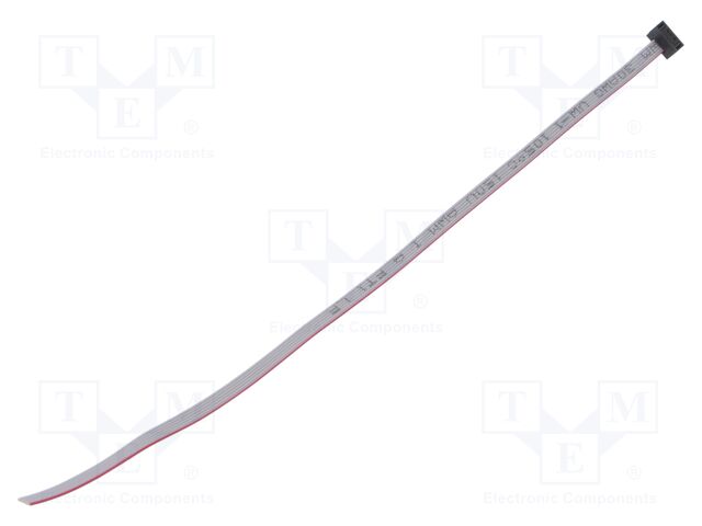 Ribbon cable with IDC connectors; Tape ph: 0.64mm; 203.2mm