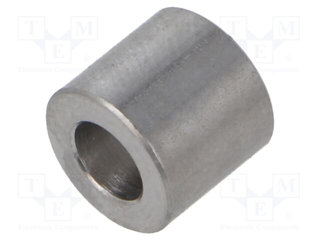Spacer sleeve; 5.3mm; cylindrical; stainless steel; Out.diam: 9mm