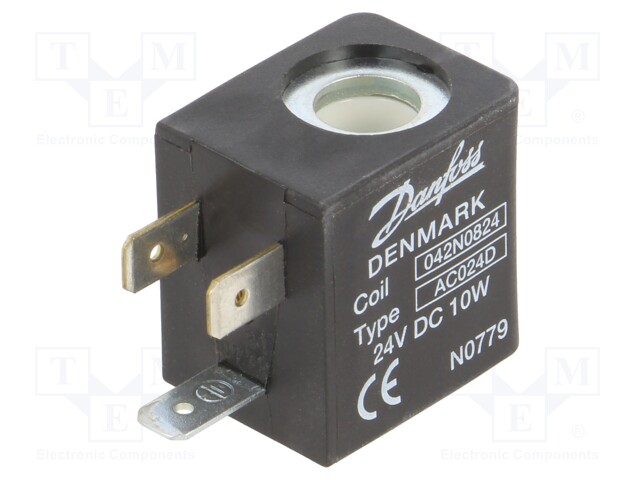 Accessories: coil for solenoid valve; 9mm; 24VDC; IP00; -40÷50°C