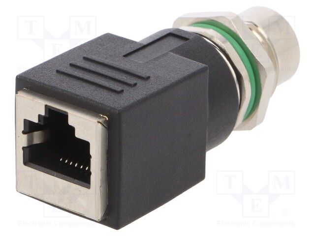 Adapter; M12 female,RJ45 socket; X code-ProfiNET; PIN: 8