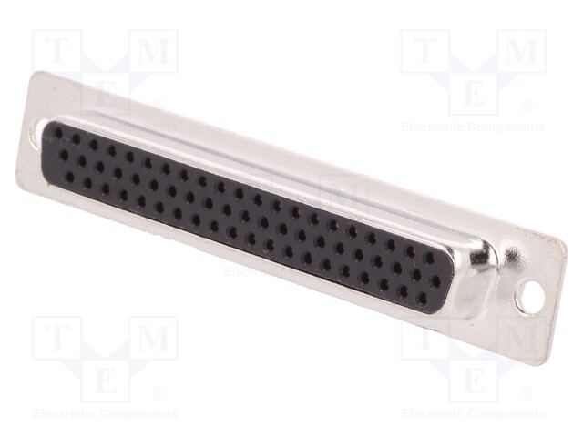 D-Sub HD; PIN: 62; plug; female; stamped and formed contacts