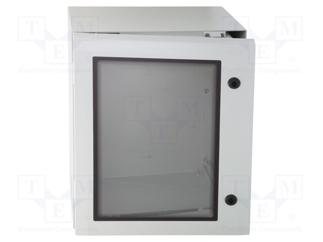 Enclosure: wall mounting; X: 400mm; Y: 500mm; Z: 210mm; ARCA; grey