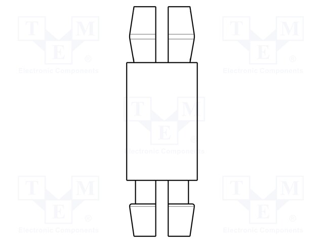 PCB distance; polyamide; L: 3.2mm; UL94V-2