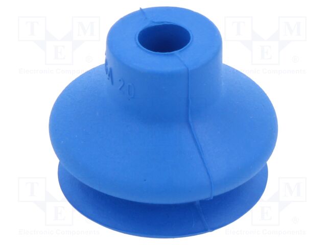 Suction cup; 20mm; Shore hardness: 60; 4.7N; Number of folds: 1.5