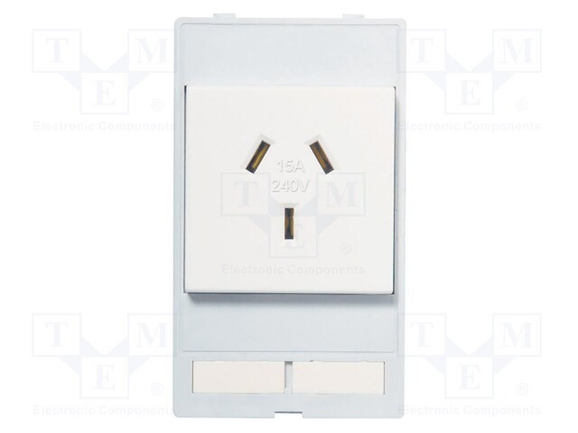 Plug socket module Australia/China