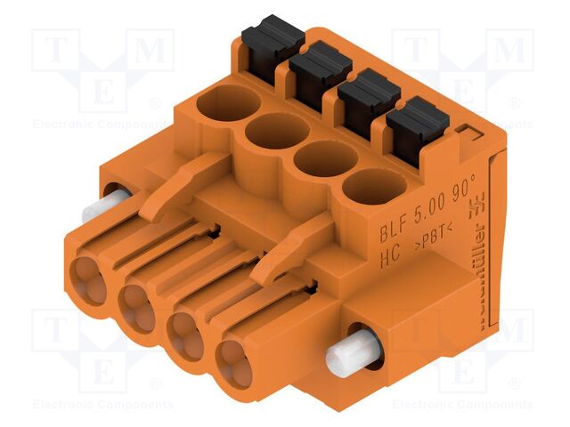 Pluggable terminal block