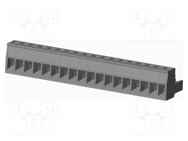 Connector: pluggable terminal block; plug; female; straight; grey