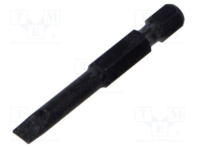 Screwdriver bit; slot; 5,0x0,8mm; Overall len: 50mm