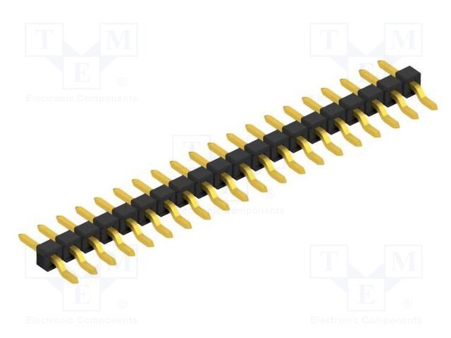 Connector: pin strips; pin header; male; PIN: 20; 2.54mm; SMT; 1x20