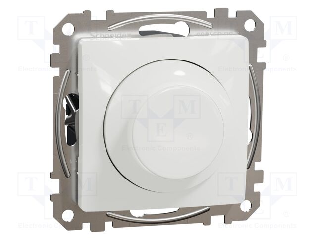 Dimmer; 230VAC; IP20; plaster embedded,in mounting box; white