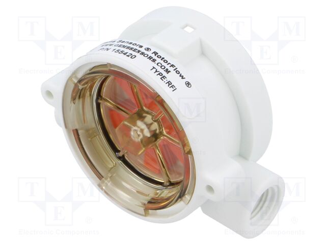 Module: signaller; Control.param: fluid flow; max.80°C; RFI