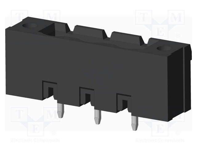 Connector: pluggable terminal block; socket; male; on PCBs