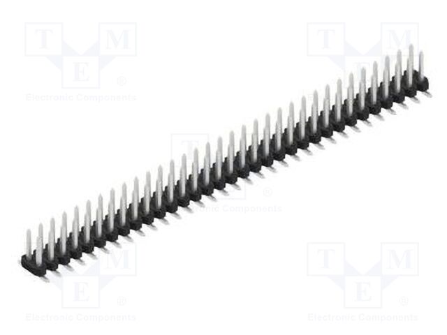 Connector: pin strips; pin header; male; PIN: 66; 2mm; SMT; 2x33