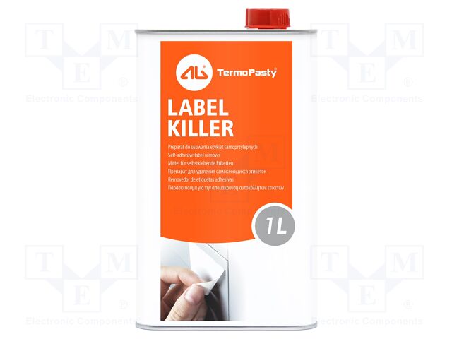 Agent for removal of self-adhesive labels; LABEL KILLER