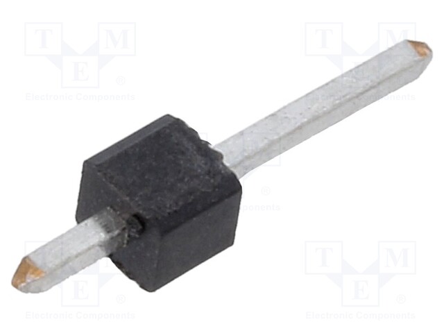 Connector: pin strips; pin header; PIN: 1; male; BERGSTIK II; FCI