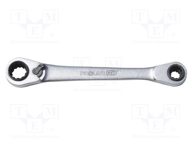 Wrench; box,with ratchet; 8mm,10mm,12mm,13mm; Overall len: 160mm