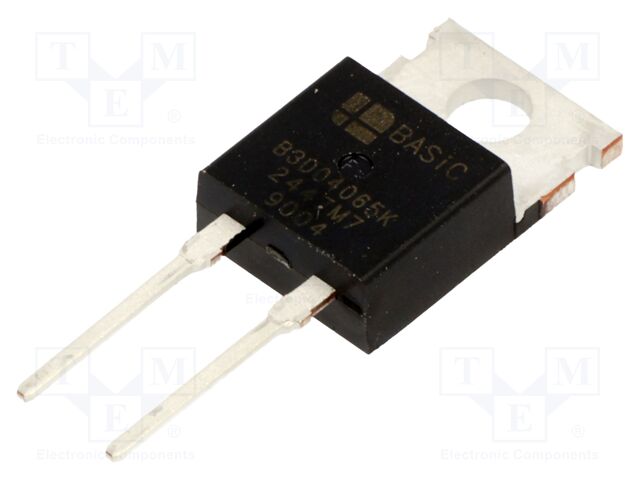 Diode: Schottky rectifying; SiC; THT; tube