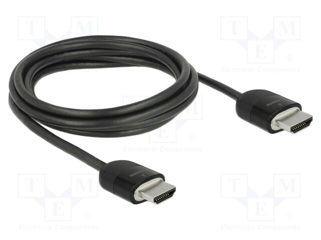 Cable; HDMI plug,both sides; HDMI 2.0,High Speed + Ethernet