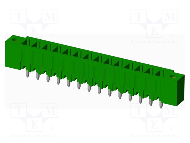 Connector: pluggable terminal block; socket; male; straight; THT