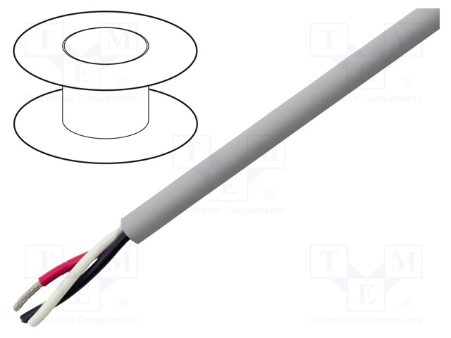 Wire; stranded; Cu; EcoCable® Mini,EcoGen™,UL AWM 21460; 3x26AWG