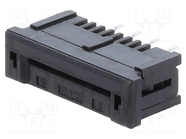 Connector: FFC (FPC); vertical; PIN: 8; THT; 0.5A; -25÷85°C; 1mm; 50V