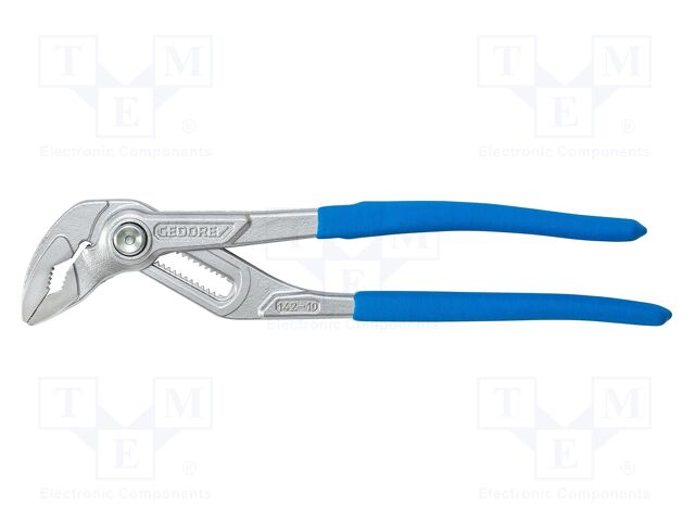 Pliers; with button; Pliers len: 250mm; Jaws opening max: 38mm