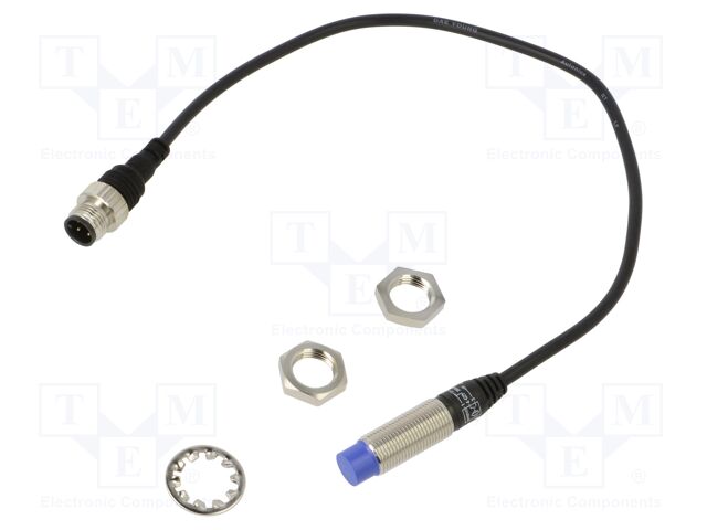 Sensor: inductive; OUT: NPN / NO; 0÷8mm; 12÷24VDC; M12; IP67; 400Hz