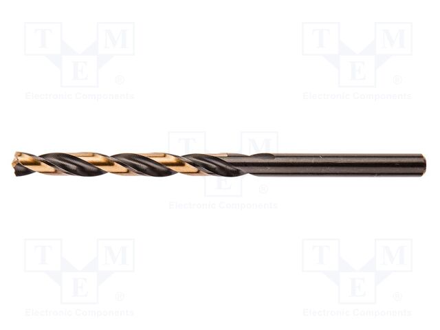 Drill bit; for metal; Ø: 4.2mm; L: 75mm; high speed steel; Pro-Tec