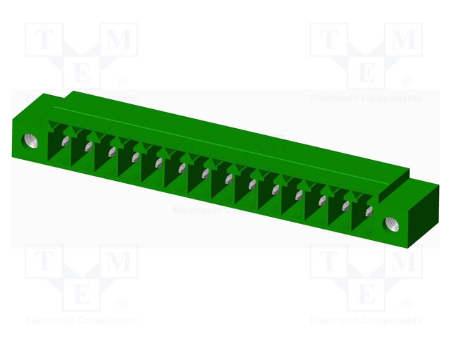 Connector: pluggable terminal block; socket; male; angled 90°