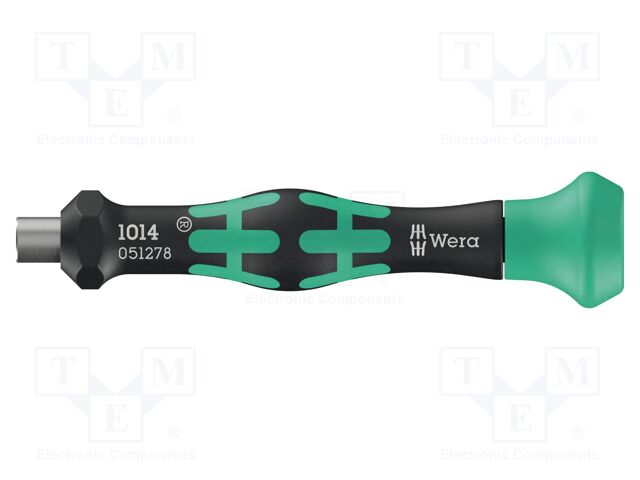 Screwdriver handle; 4mm; Overall len: 80mm; Kraftform Micro 1014