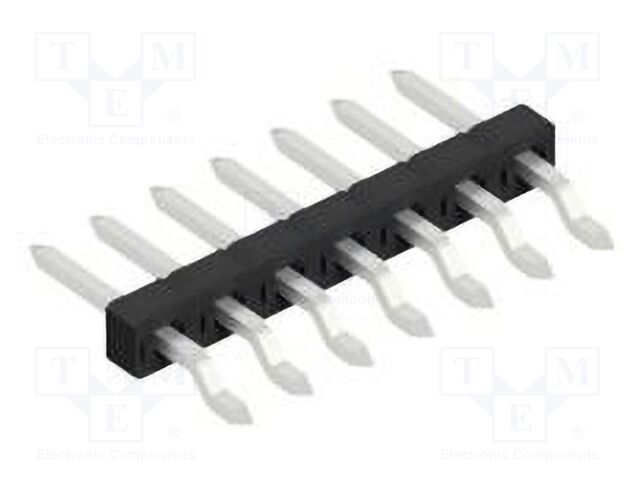 Connector: pin strips; pin header; male; PIN: 7; 2mm; SMT; 1x7; 100V