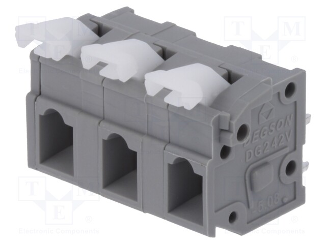PCB terminal block; straight; 7.62mm; ways: 3; on PCBs; 0.2÷2.5mm2