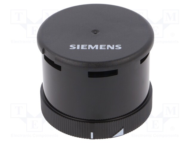 Signaller: sound; black; Usup: 230VAC; Sound level: 100dB; IP20