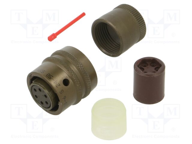 Connector: circular; plug; PT/451