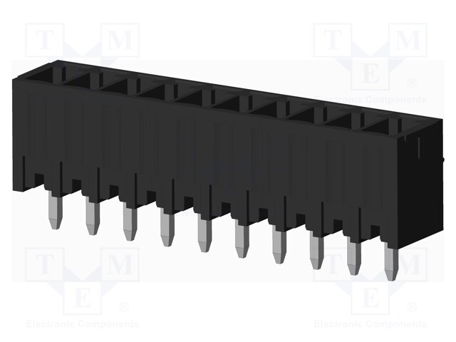 Connector: pluggable terminal block; socket; male; on PCBs