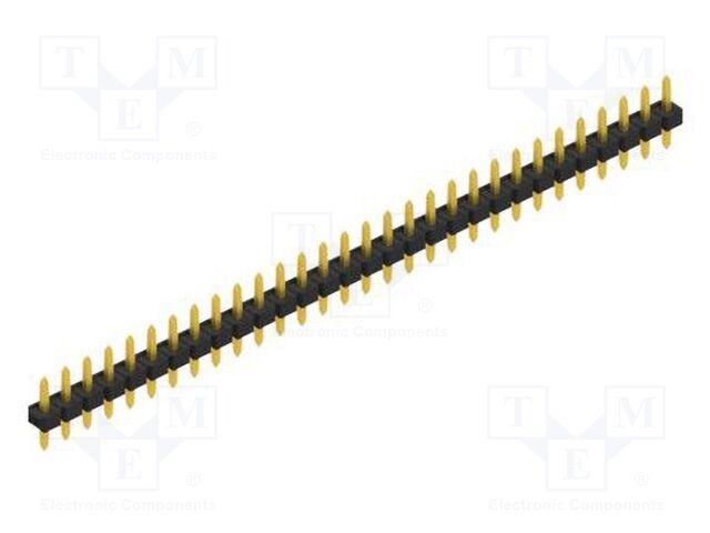 Connector: pin strips; pin header; male; PIN: 30; 2.54mm; THT; 1x30