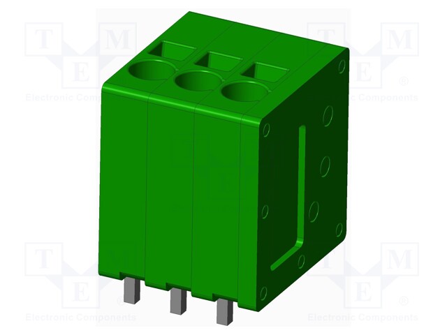Connector: PCB terminal block; terminal; Plating: tinned; on PCBs