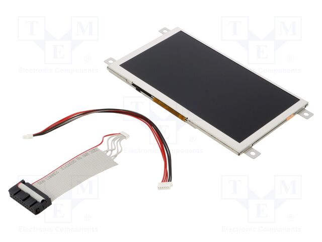 Display: TFT; 5"; 800x480; Illumin: LED; Dim: 137.5x76.6x10.81mm