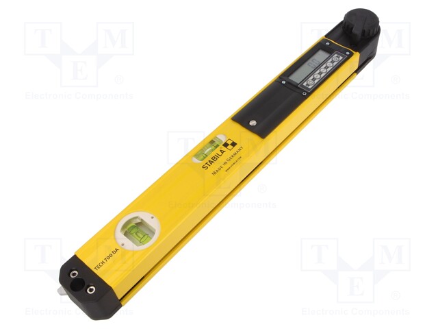 Electronic protractor; L: 0.45m; IP54