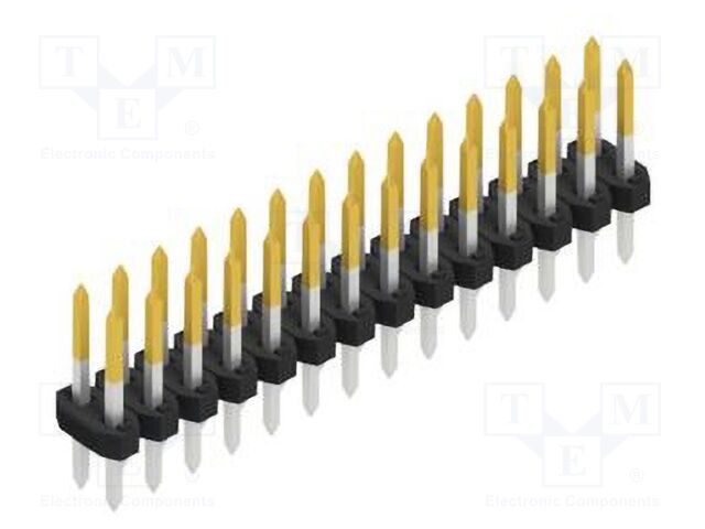 Connector: pin strips; pin header; male; PIN: 28; 2mm; THT; 2x14
