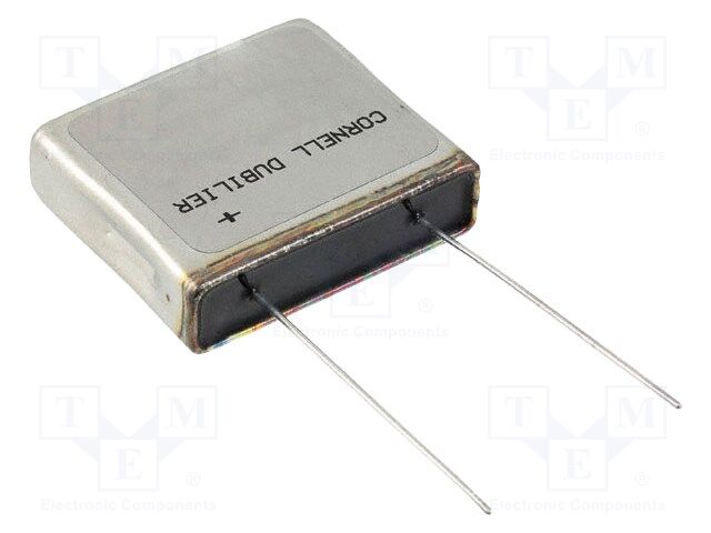 Capacitor: electrolytic