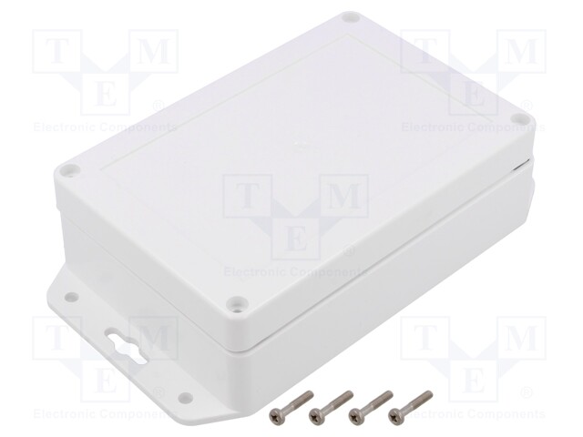 Enclosure: multipurpose; X: 150mm; Y: 100mm; Z: 45mm; ZP; ASA; white