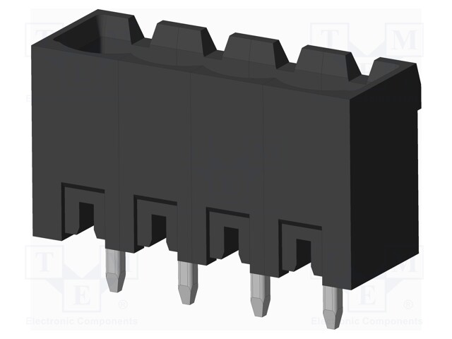 Connector: pluggable terminal block; socket; male; straight; THT