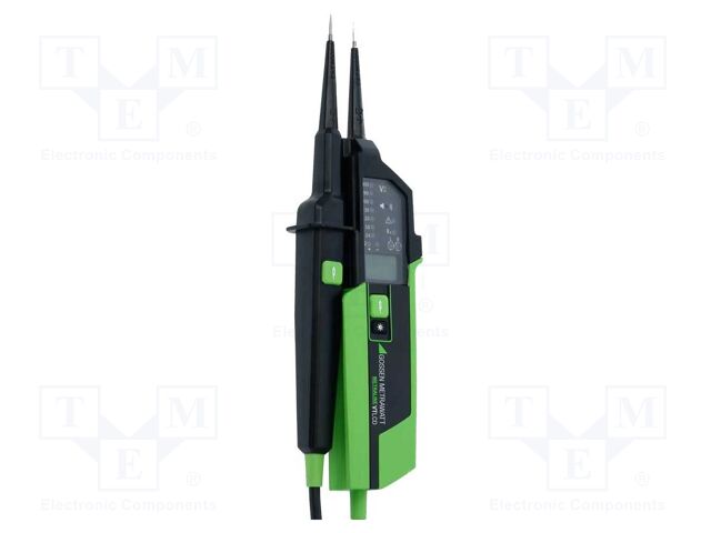 Tester: electrical; LCD; VAC: 500mV÷1kV; VDC: 500mV÷1.5kV; IP64